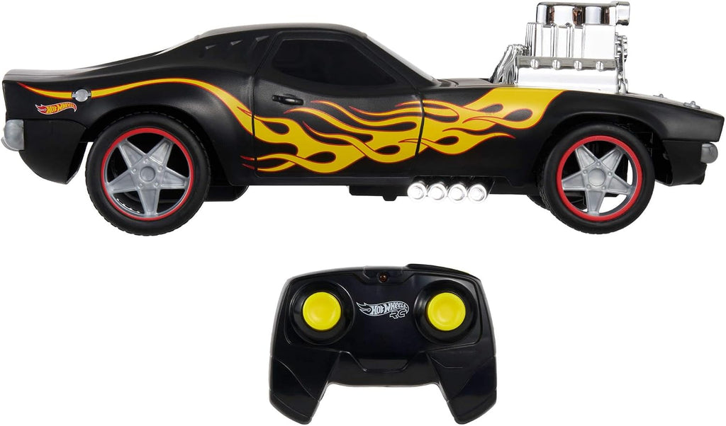 Hot Wheels 1:16 Scale Remote-Control Rodger Dodger Toy Car