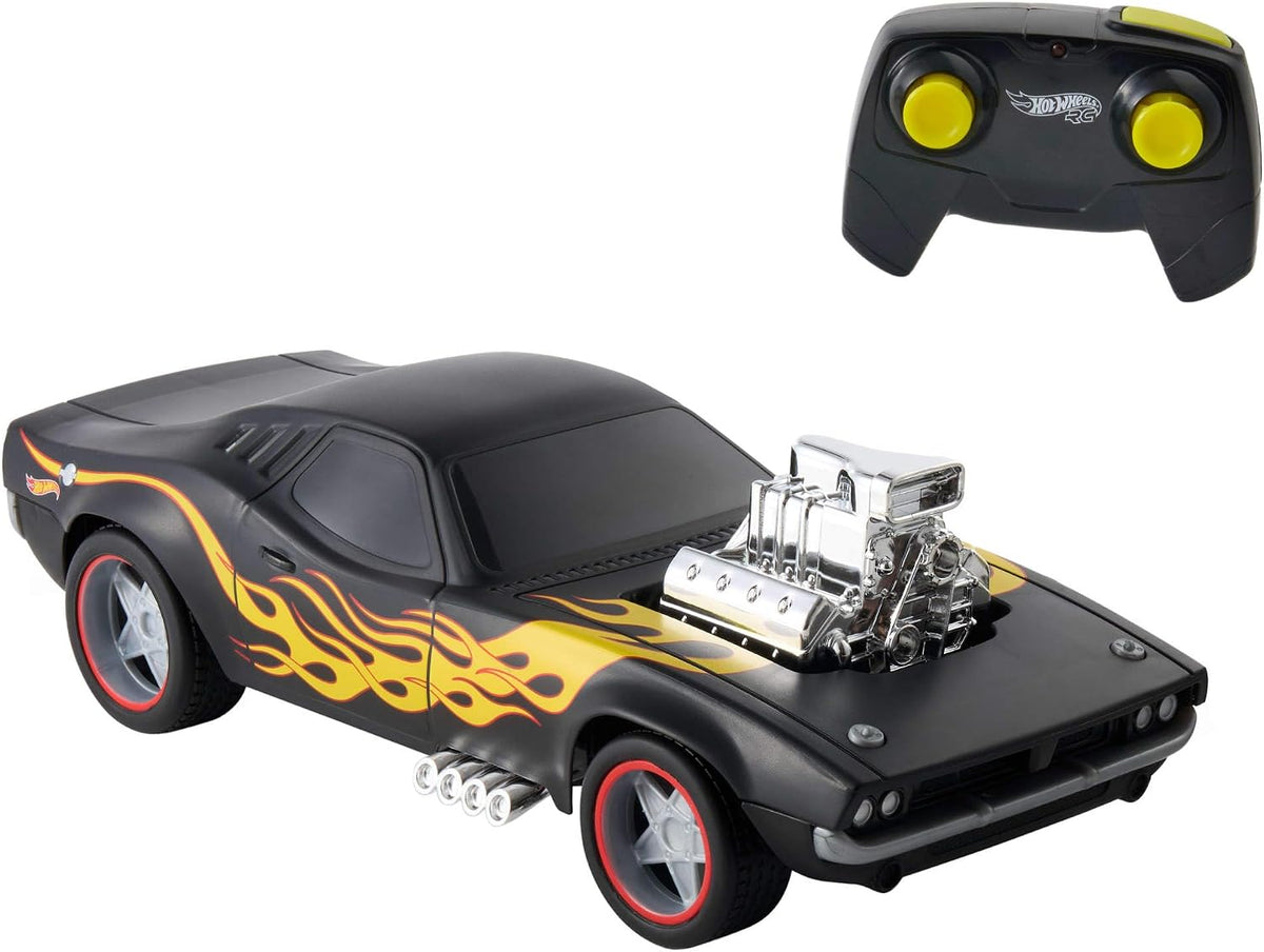 Hot Wheels 1:16 Scale Remote-Control Rodger Dodger Toy Car