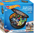 Hot Wheels ZipBin Wheelie Track Pack - Portable Toy Car Storage, Ages 3+