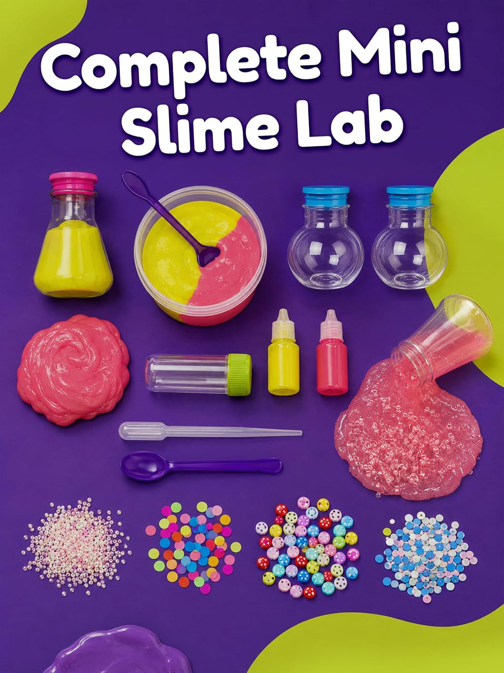 Doctor Squish Slime Academy DIY Studio - Slime Making Kit for Boys & Girls