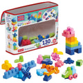 MEGA BLOKS First Builders Big Bag of Blocks Toy Blocks with Storage Bag - 130pc