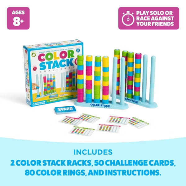 Color Stack Challenge, Puzzle Strategy Game