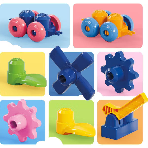 MEGA BLOKS First Builders Big Bag of Blocks Toy Blocks with Storage Bag - 130pc