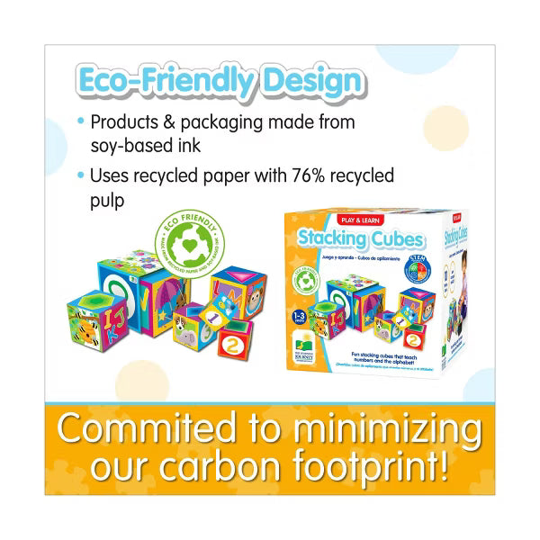 The Learning Journey International Play & Learn - Stacking Cubes